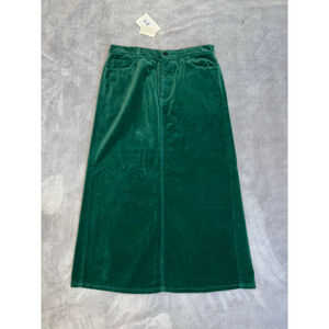 Women’s Emerald Green Column midi/MAXI Skirt 28
